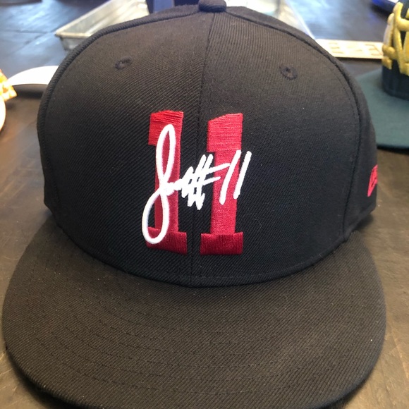 Arizona Cardinals Larry Fitzgerald ,Black and Red - Picture 1 of 4